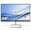 Philips Monitor E-line 246E9QJAB LED-Display 61 cm (23,8") schwarz/silber