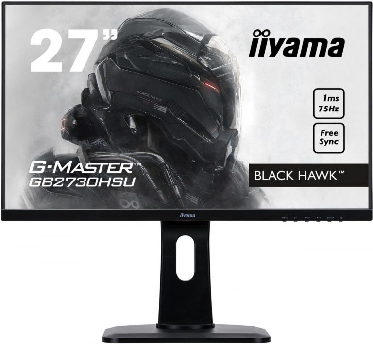 Iiyama Gaming-Monitor G-MASTER Black Hawk GB2730HSU-B1 LED-Display 68,6 cm (27") mattschwarz