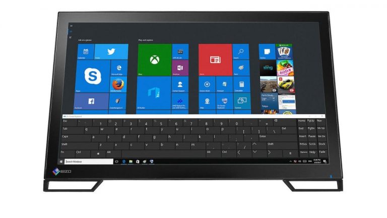 EIZO DuraVision FDF2382WT Touch LED-Monitor 58,4 cm 23 Zoll schwarz