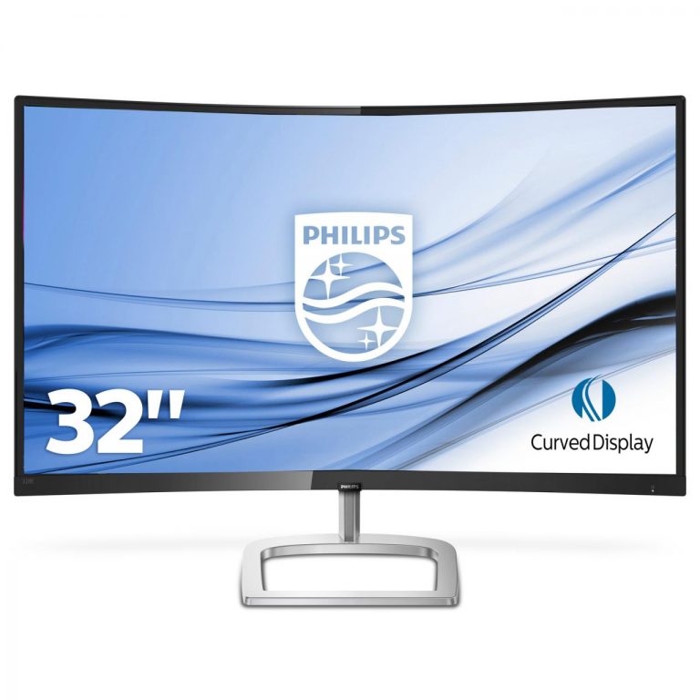 Philips Monitor E-line 328E9QJAB Curved-LCD-Display 80 cm (31,5") schwarz/silber