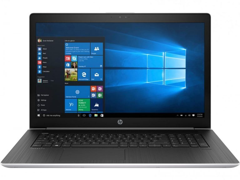 HP ProBook 470 G5 Intel Core i7-8550U Notebook 43,94 cm (17,3") 16GB RAM, 256GB SSD, 1TB HDD, Full HD, Win10 Pro