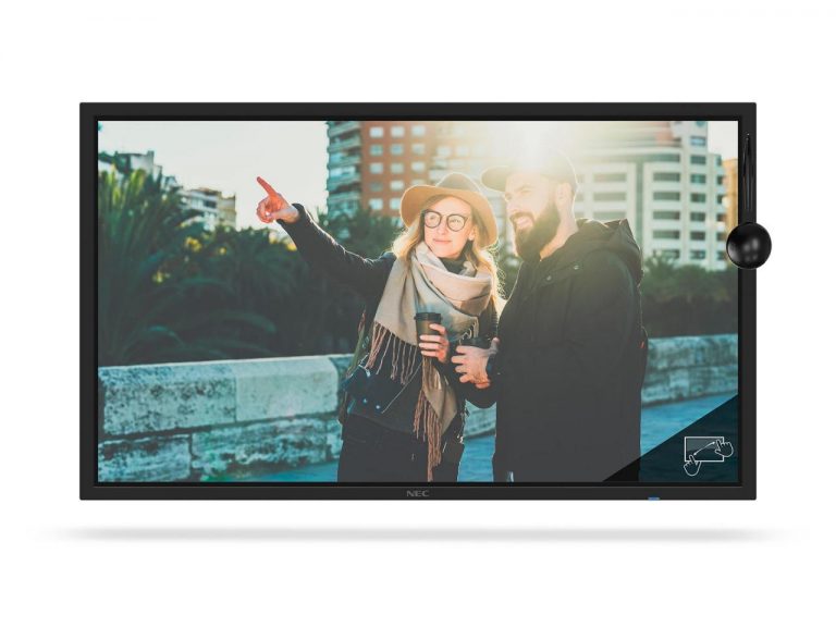 NEC Digital Signage MultiSync C751Q SST LCD-Touch-Display 189,27 cm (75") schwarz
