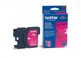 Brother Original LC1100M Druckerpatrone magenta 325 Seiten 7,5ml (LC-1100M)