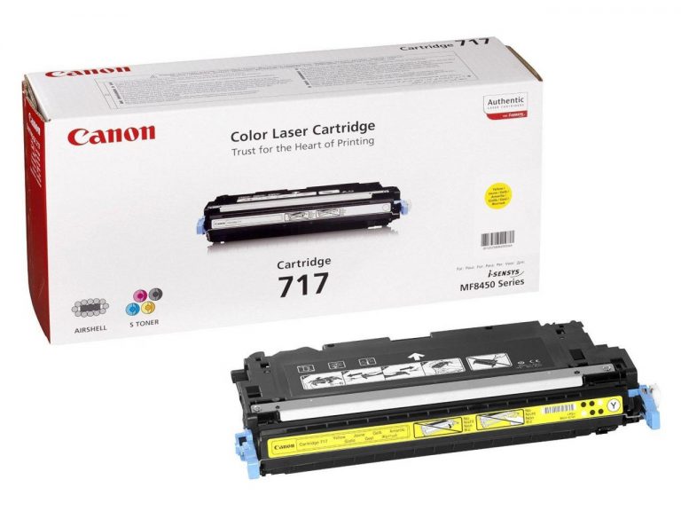 Canon Original Toner 717 gelb 4.000 Seiten (2575B002)