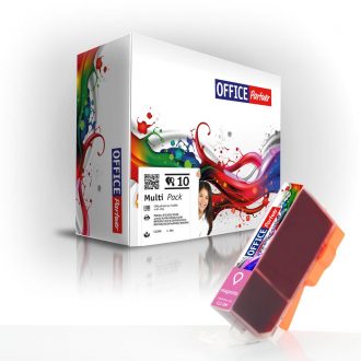 OFFICE-Partner Premium Tinte alternativ zu Canon CLI-8 M - 10er Set (magenta)