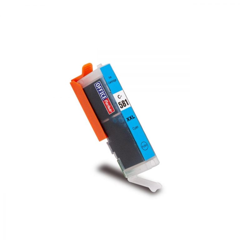 OFFICE-Partner Premium Tinte alternativ zu Canon CLI-581XXL C - cyan