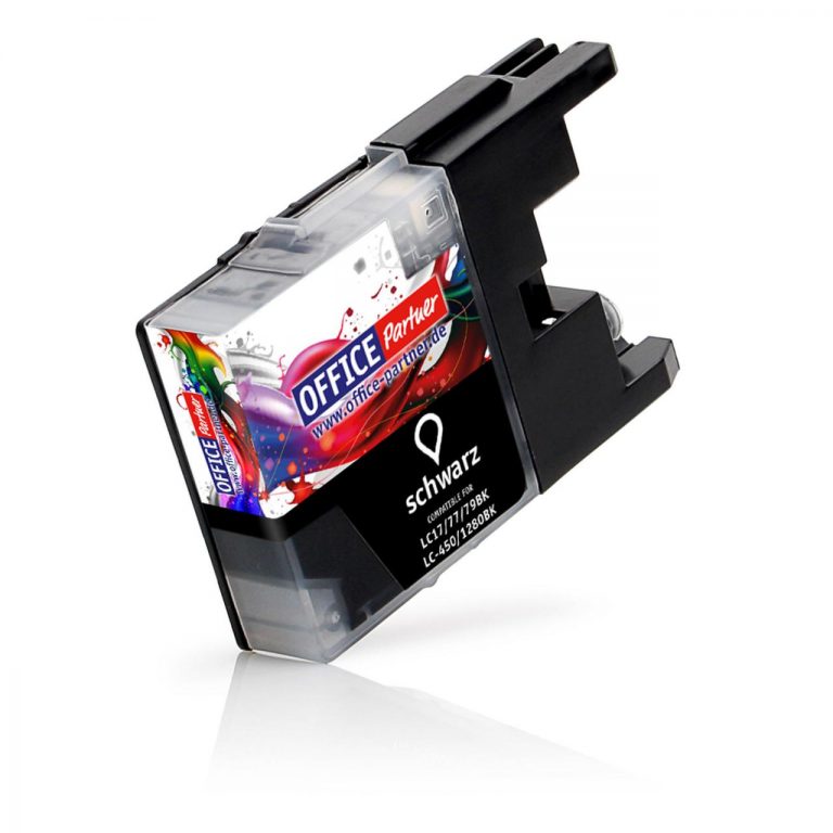 OFFICE-Partner Premium Tinte alternativ zu Brother LC1280XL BK - schwarz