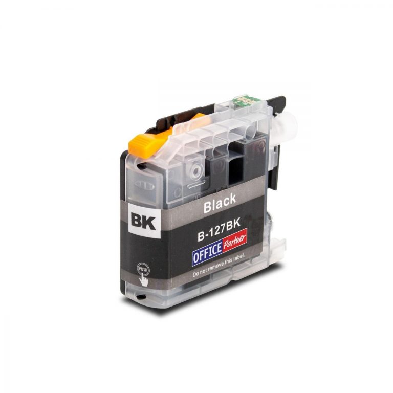 OFFICE-Partner Premium Tinte alternativ zu Brother LC125XL / LC127XL BK - schwarz