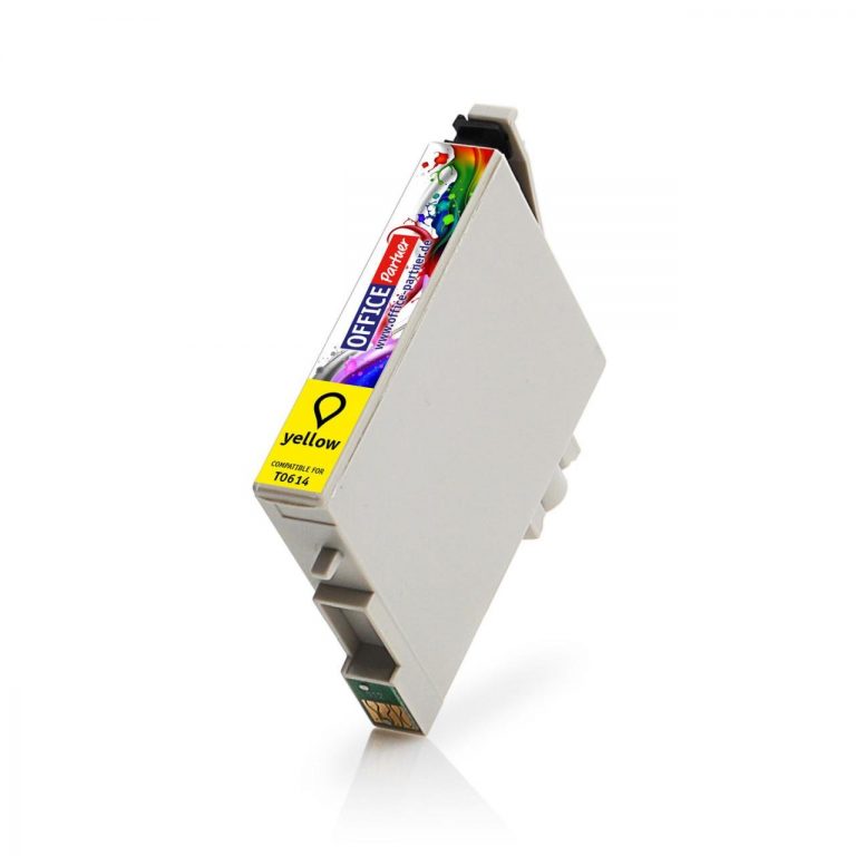 OFFICE-Partner Premium Tinte alternativ zu Epson T0614 Y - gelb