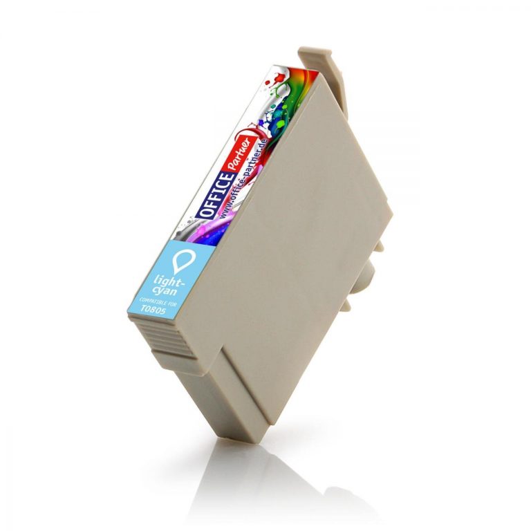 OFFICE-Partner Premium Tinte alternativ zu Epson T0805 PC - fotocyan