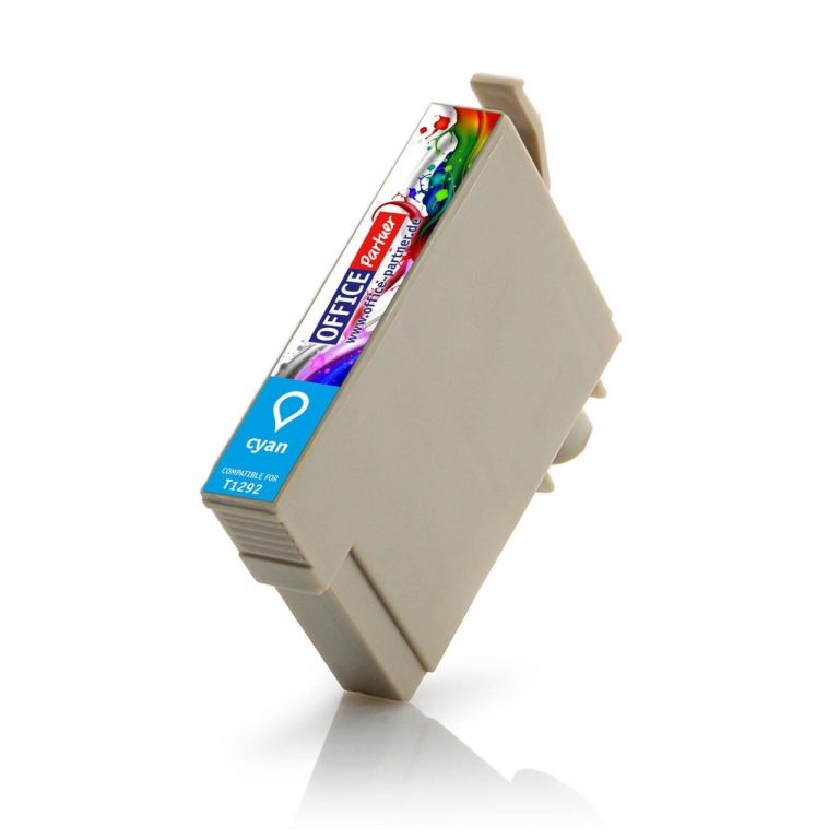 OFFICE-Partner Premium Tinte alternativ zu Epson T1292 C - cyan
