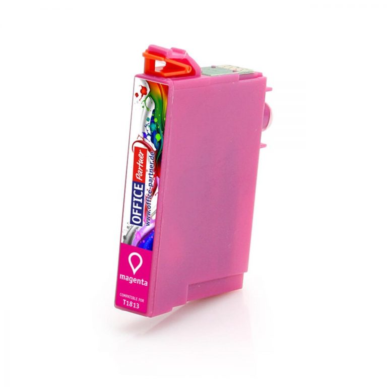 OFFICE-Partner Premium Tinte alternativ zu Epson T1813 M - magenta