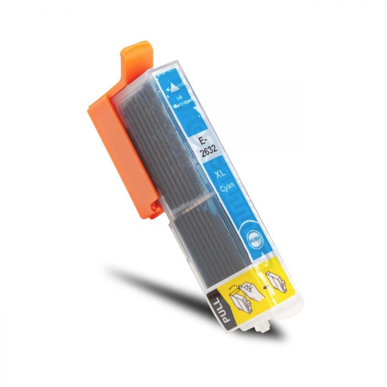 OFFICE-Partner Premium Tinte alternativ zu Epson 26XL C - cyan