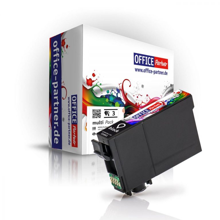 OFFICE-Partner Premium Tinte alternativ zu Epson T2991 BK - schwarz