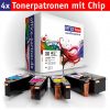 OFFICE-Partner Premium Toner alternativ zu Epson C1700 - 4er Set