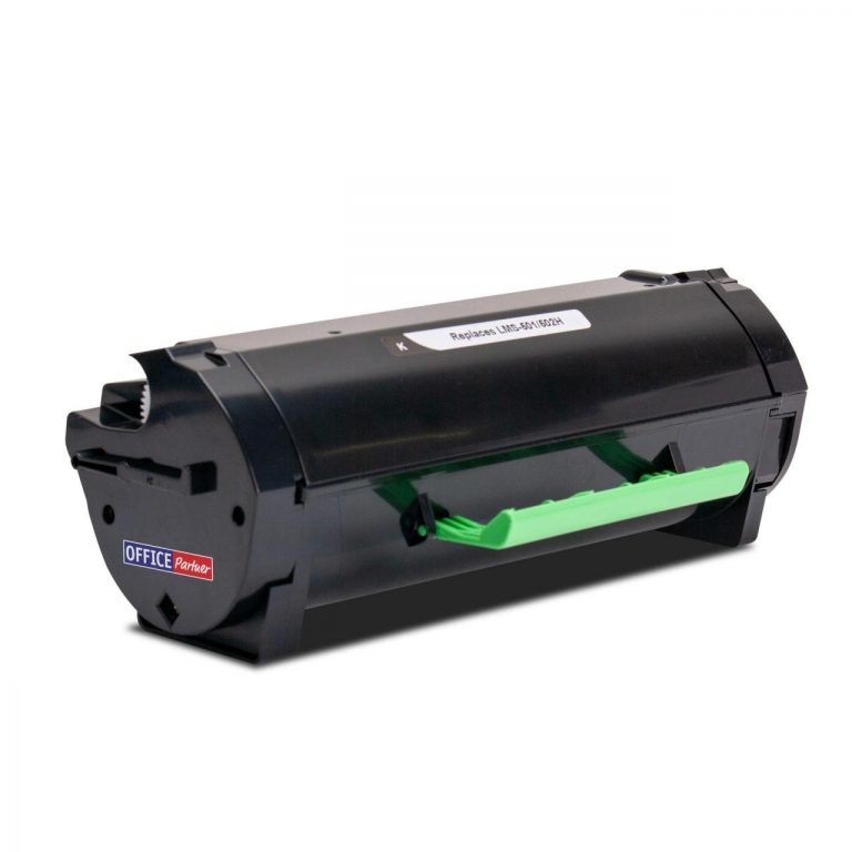 OFFICE-Partner Premium Toner alternativ zu Lexmark 502 BK - schwarz