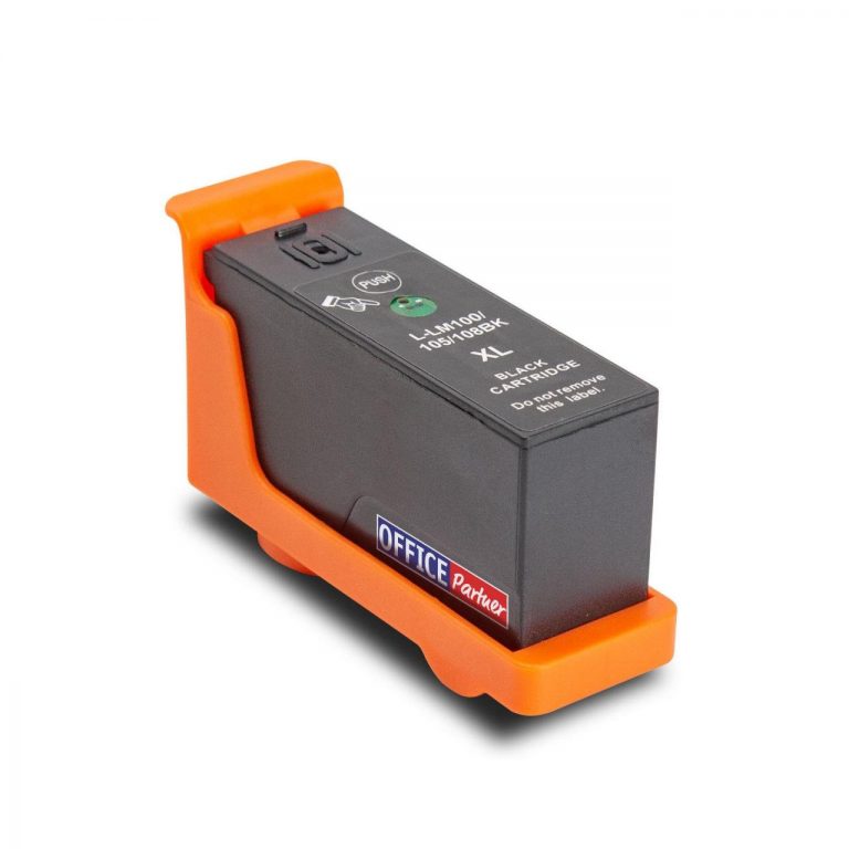 OFFICE-Partner Premium Tinte alternativ zu Lexmark Nr. 100XL BK - schwarz