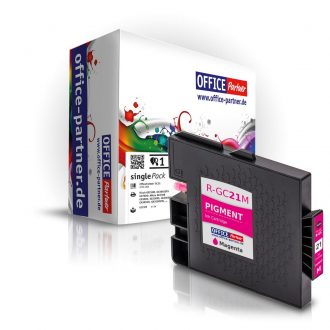 OFFICE-Partner Premium Tinte alternativ zu Ricoh GC21 M - magenta