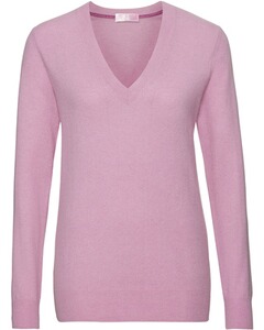 V-Pullover aus Cashmere