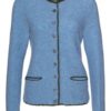 Kurze Linksstrickjacke aus Lambswool 1 Kurze Linksstrickjacke aus Lambswool