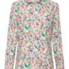 Bluse mit Vogeldruck 1 Bluse mit Vogeldruck