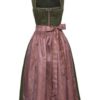Midi Dirndl mit Metallschließe