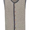 Klassische Strickweste