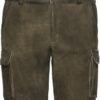 Kurze Cargo-Lederhose