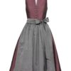 Midi Dirndl hochgeschlossen
