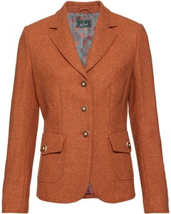 Jacke aus Lambswool-Tweed