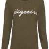 Legerer Pullover Jägerin 1 Legerer Pullover Jägerin