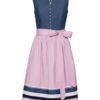 Midi Dirndl, hochgeschlossen