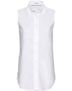 Ärmellose Oxfordbluse Barry