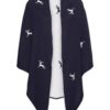 Poncho mit Hirsch