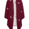 Poncho mit Hirsch